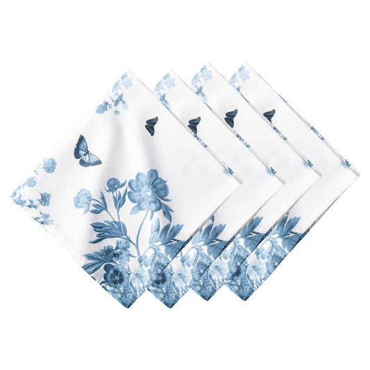 Field of Flowers Napkin Set/4 - Chambray