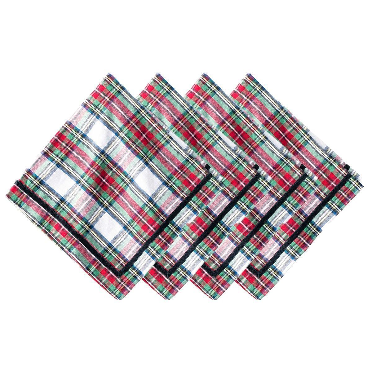 Stewart Tartan Napkin Set/4
