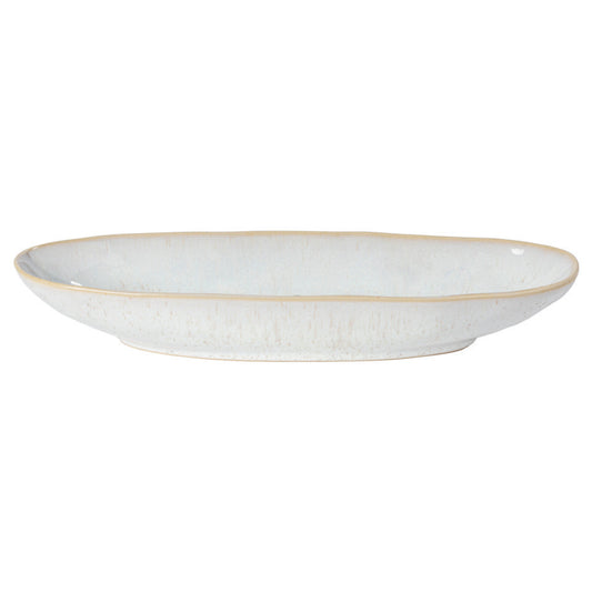 Oval Platter 13", Sand beige
