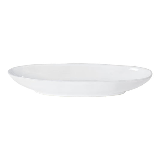 Oval Platter 13", White