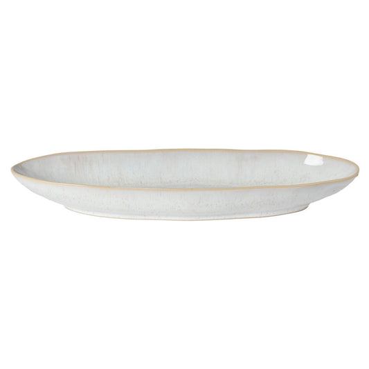 Oval Platter 16", Sand beige