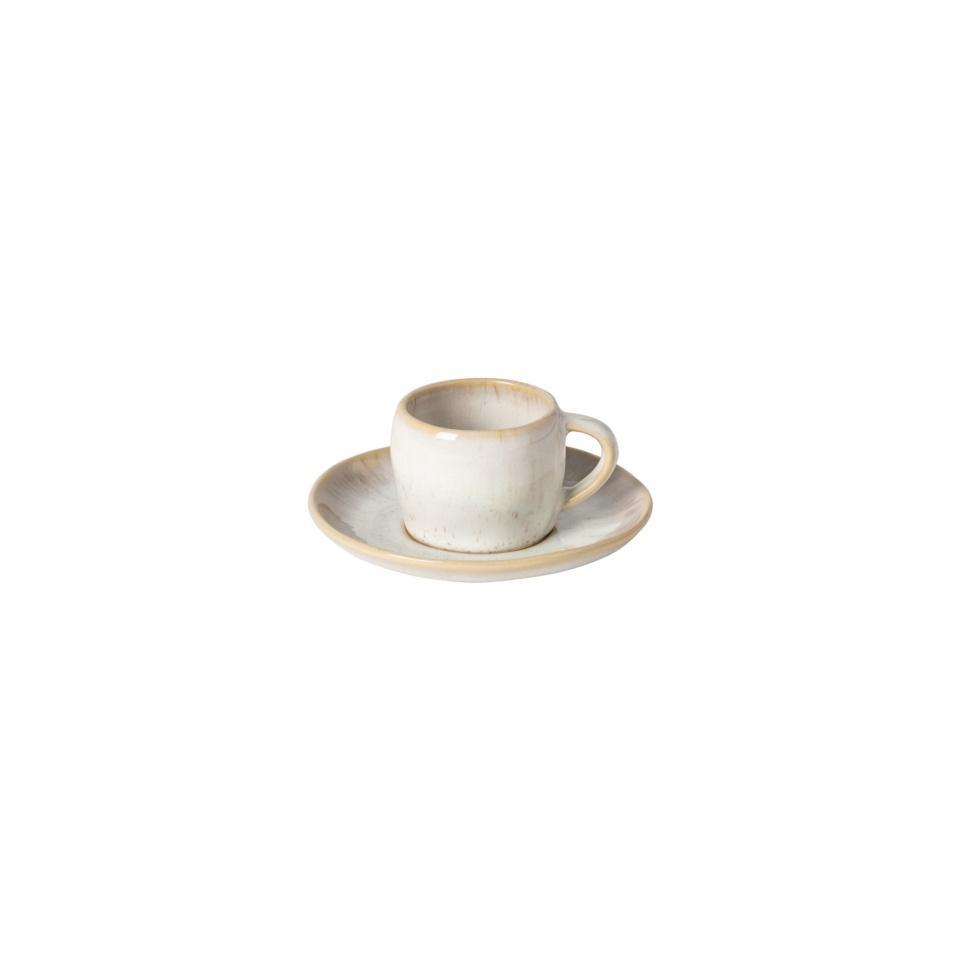 Coffee Cup and Saucer, Sand beige