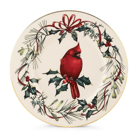 9" Cardinal Accent Plate