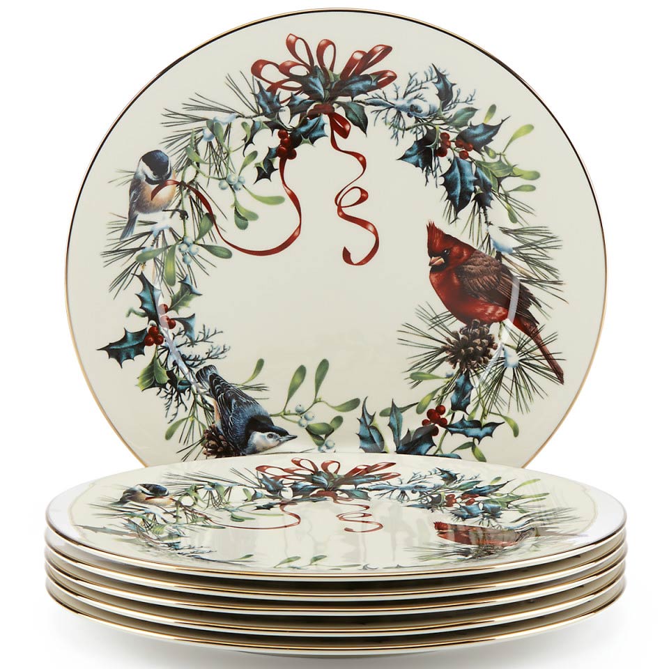 6pc Dinner Plate Set