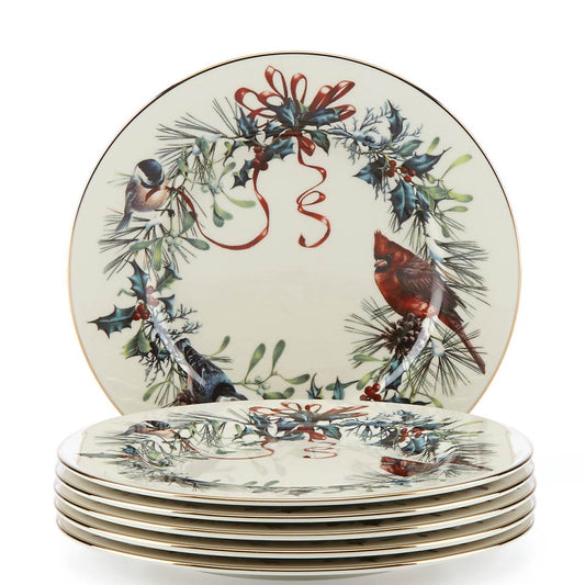 6pc Salad Plate Set