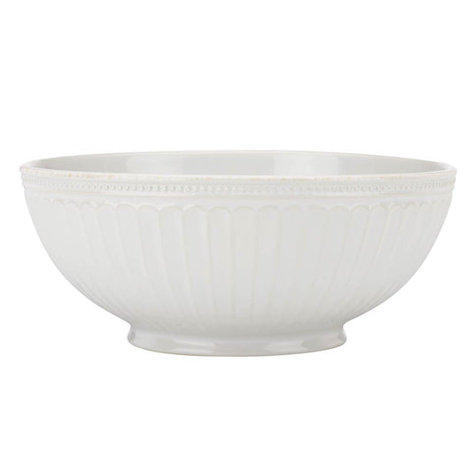 White Serving Bowl