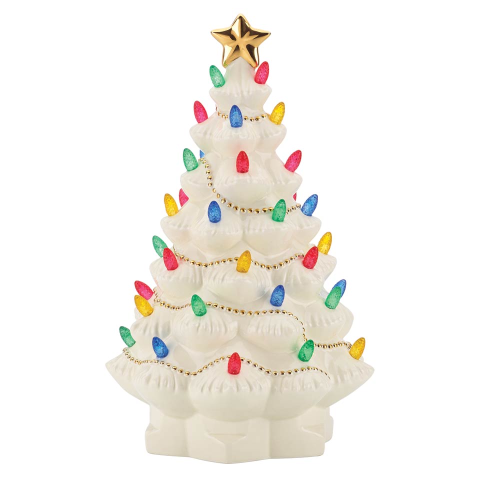 Treasured Traditions Ivory Ld Tree Figurine