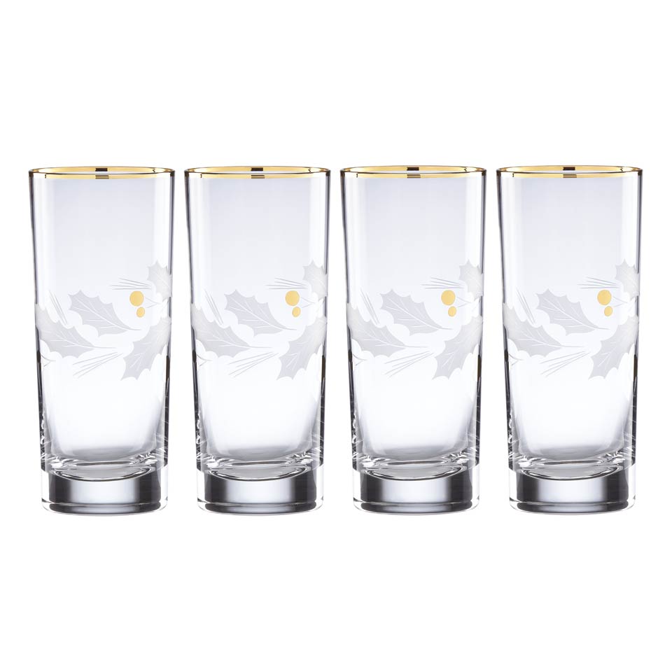 4-piece Hiball Glass Set