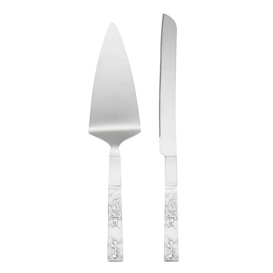 Metal Cake Knife & Server