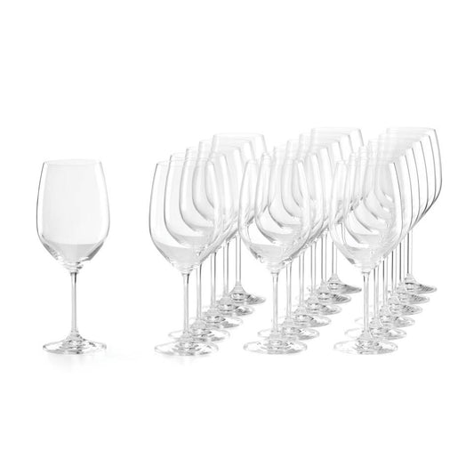 18pc White Wine Glass Set