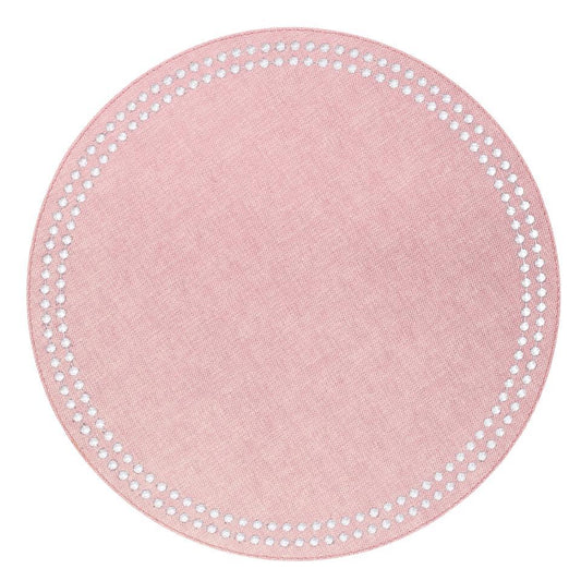 Rose/White Mats - Pack of 4