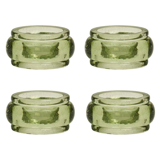 Napkin Ring Set/4 - Basil