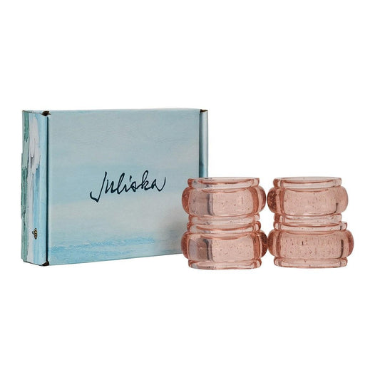Napkin Ring Set/4 - Blush