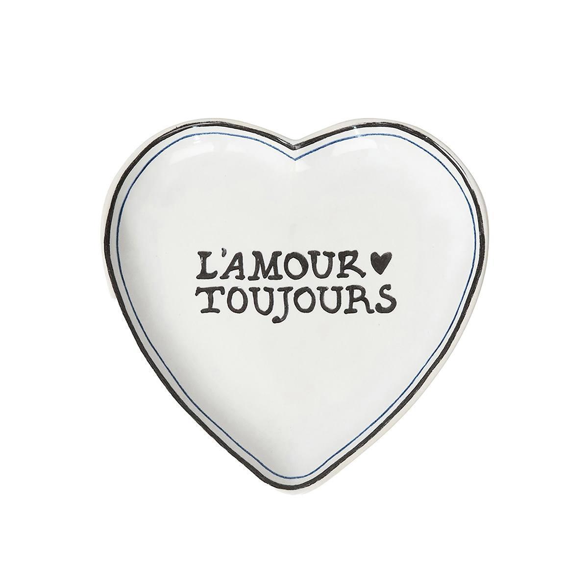 7" Heart Tray
