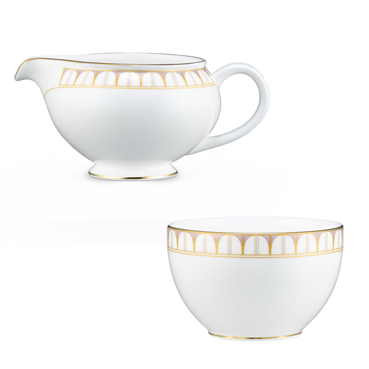 Cream Jug 10.5oz & Open Sugar 8.5oz