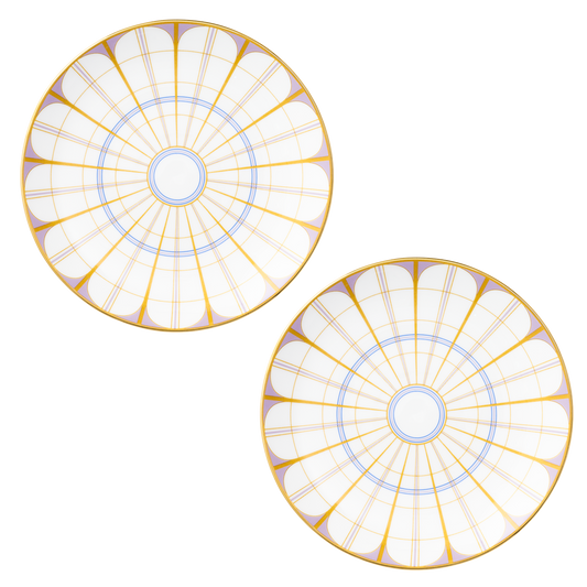 2x Coupe Plate 6"