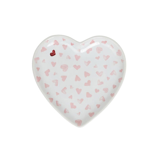 7" Heart Tray - Pink
