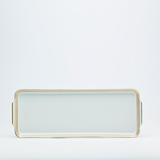 Rectangular cake platter