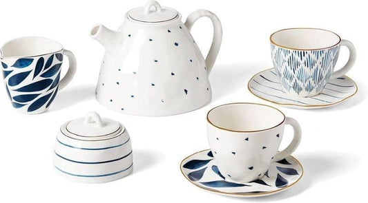 Blue Bay Tea Set