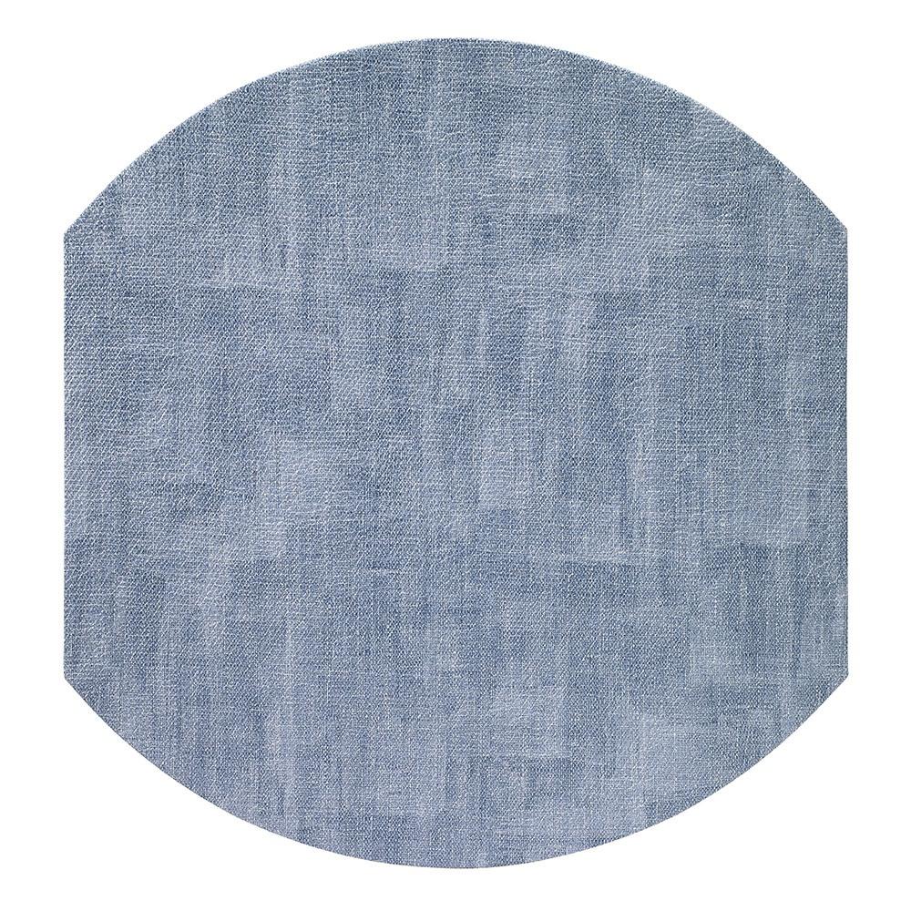 Ice Blue 16" Elliptic Mats - Pack of 4