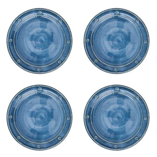Dessert/Salad Plate Set/4 - Ocean