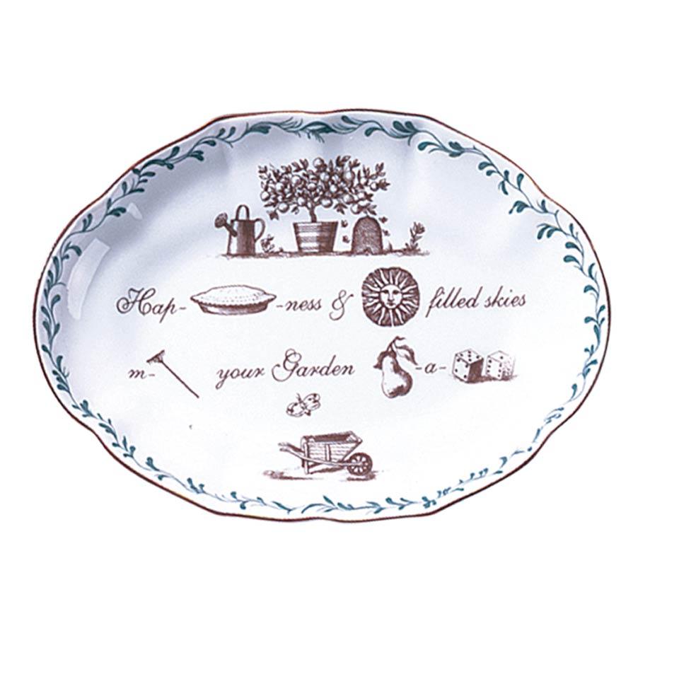 Rebus Ring Tray: Happiness Makes Your Garden A Paradise
