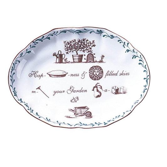 Rebus Ring Tray: Happiness Makes Your Garden A Paradise