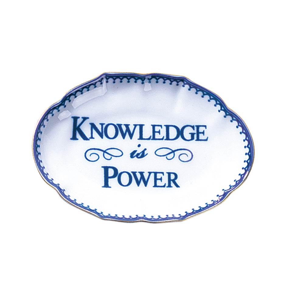 Knowledge Is Power