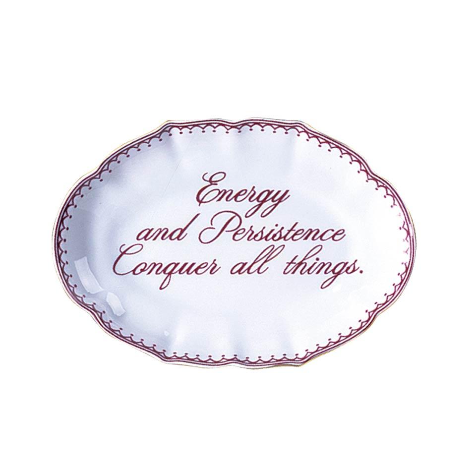 Energy And Persistence Conquer All Things