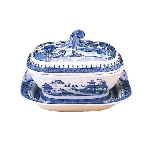 Sauce Tureen&Stand