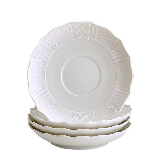 Pot De Creme Saucers Set Of 4