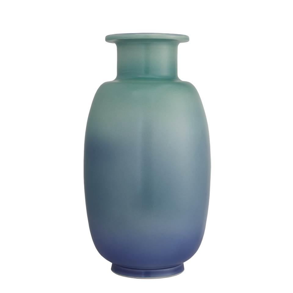 Vase Verdigris & Blue