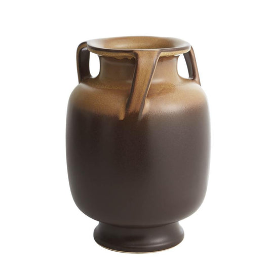 Orion Barrel Jar-Gold & Brown