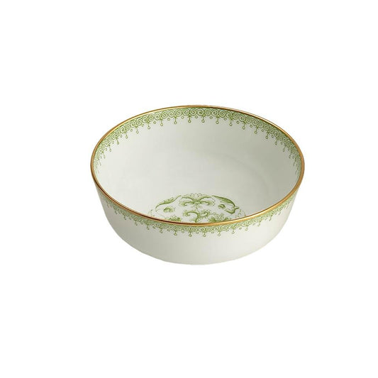 Apple Green Lace Dessert Bowl