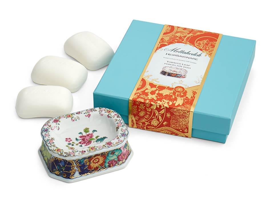 Tobacco Leaf Gift Soap Set
