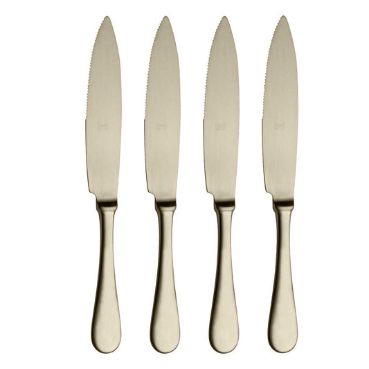 Steak Knife Set Of 4 Ice Champagne