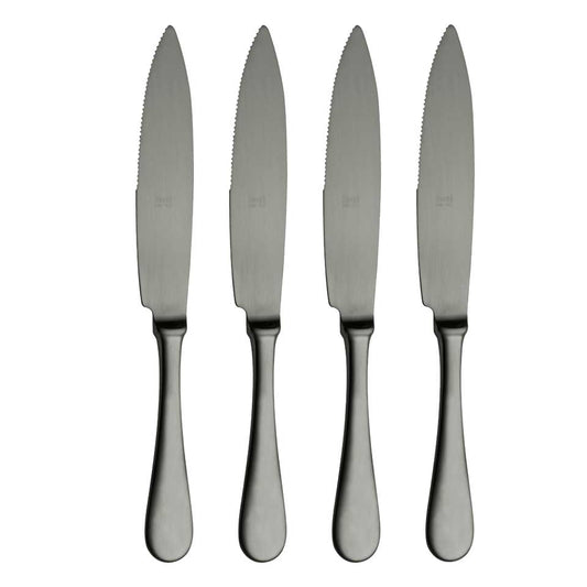 Steak Knife Set Of 4 Ice Oro Nero