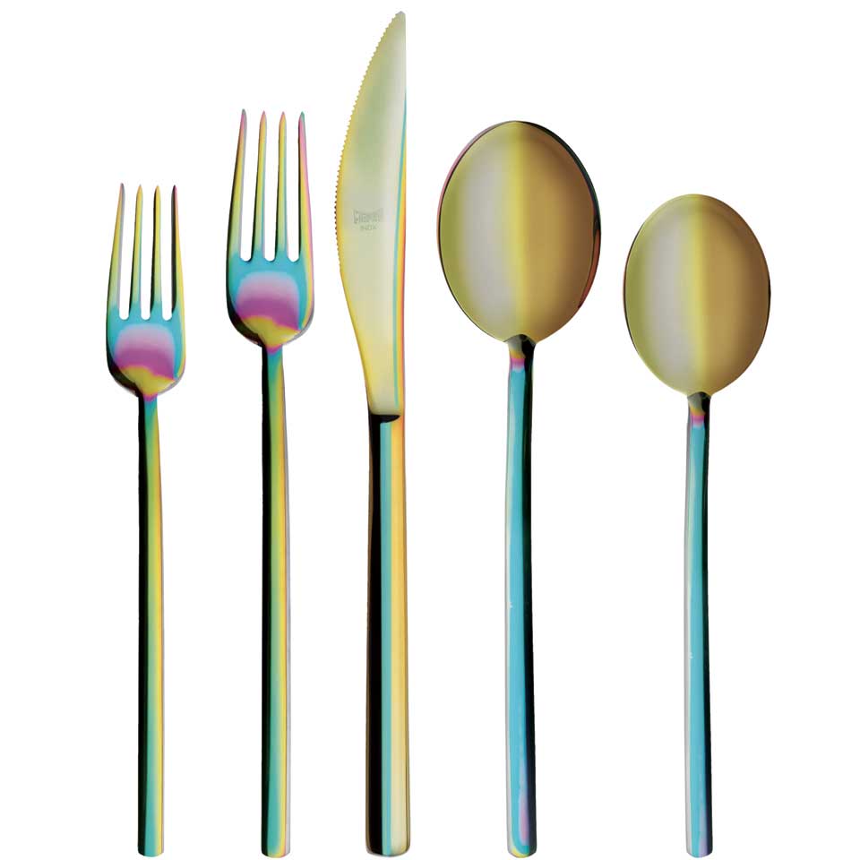 Cutlery Set 20 Pcs Ice Rainbow