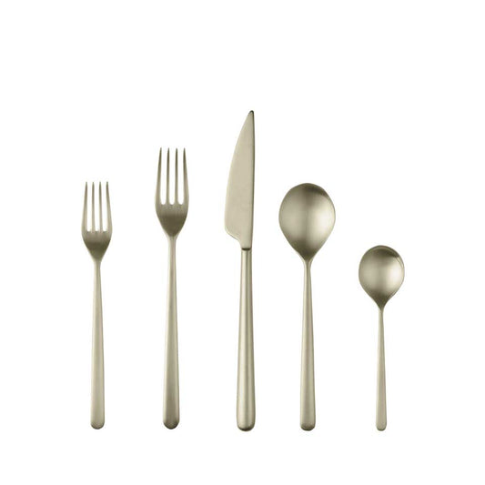 Cutlery Set 20 Pcs Ice Champagne