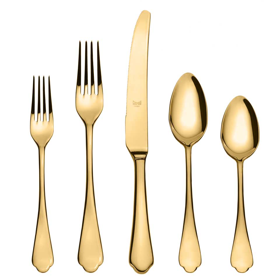 Cutlery Set 5 Pcs Place Setting Oro