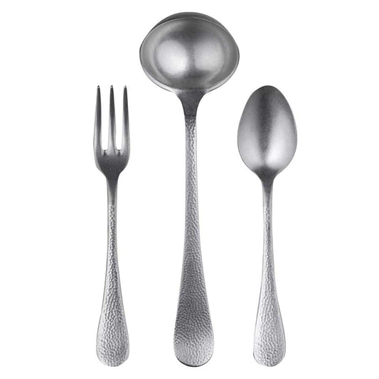 Serving Set 3 Pieces Pewter