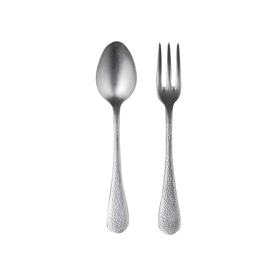 Serving Set 2 Pcs Pewter