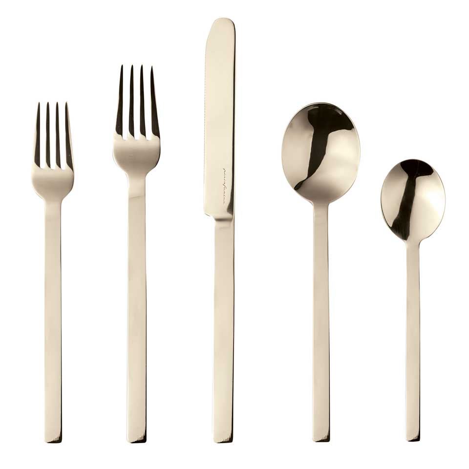 Cutlery Set 20 Pcs Champagne