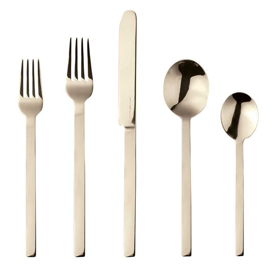 Cutlery Set 20 Pcs Champagne