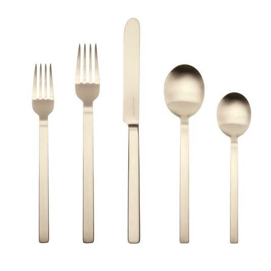 Cutlery Set 20 Pcs Ice Champagne