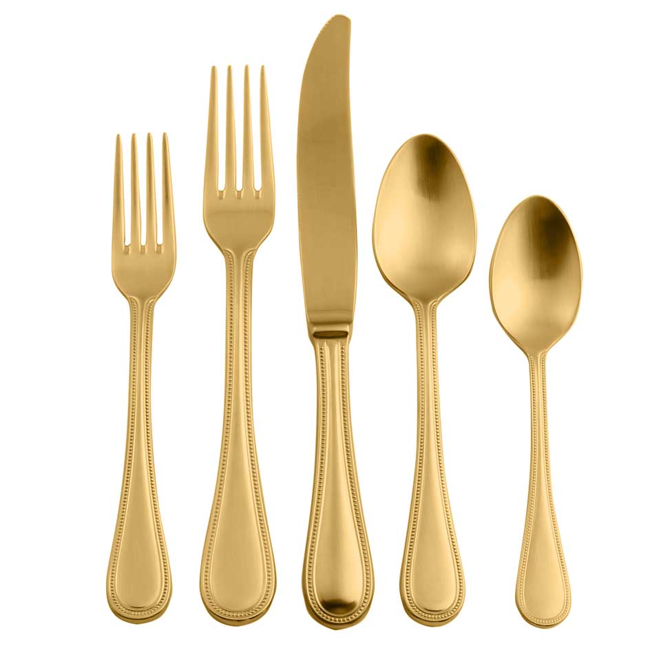 Set 5 Pcs Place Setting Ice Oro