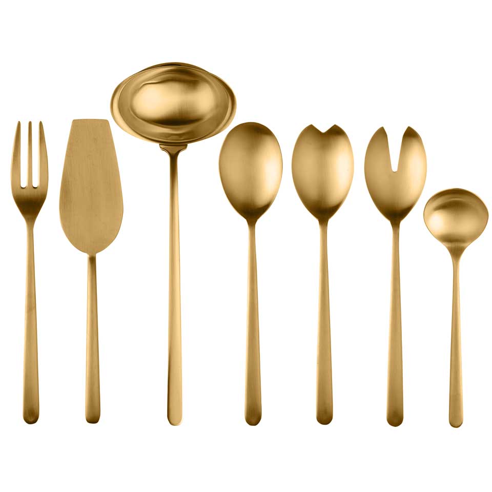 Full Serving Set 7 Pieces Ice Oro