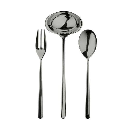 Serving Set 3 Pieces Oro Nero