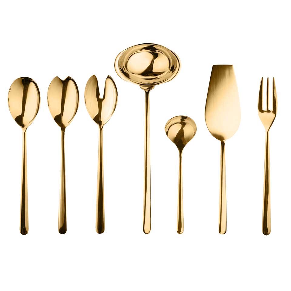 Full Serving Set 7 Pieces Oro