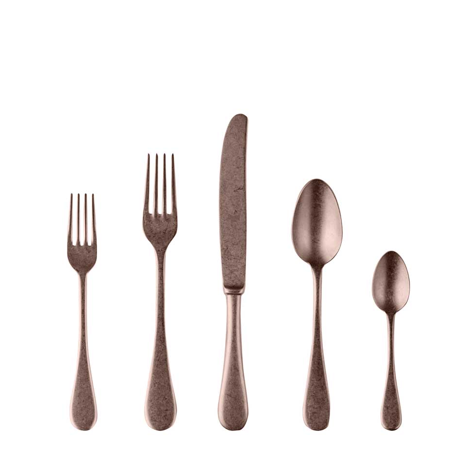 Cutlery Set 20 Pcs Vintage Bronzo